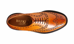 Mens Westfield - Cedar Burnished Calf Brogue | Barker Shoes
