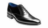 Mens Johnny - Black Calf Brogue | Barker Shoes