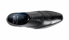 Mens Johnny - Black Calf Brogue | Barker Shoes