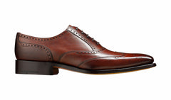 Mens Johnny - Dark Brown Calf Oxford | Barker Shoes