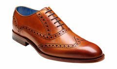 Mens Grant - Cedar Calf Mens Brogue Shoe | Barker Shoes