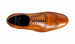Mens Grant - Cedar Calf Mens Brogue Shoe | Barker Shoes