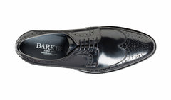 Mens Woodbridge - Black Hi-Shine Derby | Barker Shoes