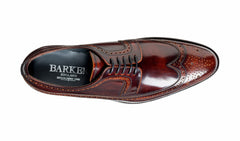 Mens Woodbridge - Brandy Hi-Shine Derby | Barker Shoes