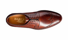 Mens Calvay - Cherry Grain Longwing Brogue | Barker Shoes