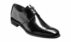 Mens Darlington - Black Hi-Shine Derby Calf Leather Shoe | Barker Shoes