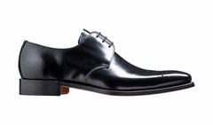 Mens Darlington - Black Hi-Shine Derby Calf Leather Shoe | Barker Shoes
