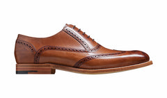 Mens Valiant - Brown Hand Painted Brogue | Barker Shoes
