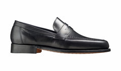 Mens Jevington - Black Calf Loafer | Barker Shoes