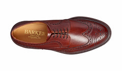 Mens Kelmarsh - Cherry Grain Wingtip Brogue | Barker Shoes