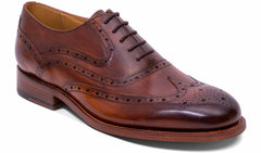 Mens Liffey - Hand Brushed Brown | Barker Shoes