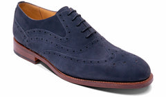 Mens Liffey -Navy Nubuck | Barker Shoes