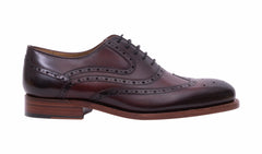 Mens Liffey - Hand Brushed Burgundy | Barker Shoes