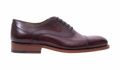 Mens Cherwell- Hand Brushed Burgundy | Barker Shoes