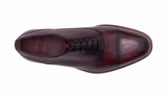 Mens Cherwell- Hand Brushed Burgundy | Barker Shoes