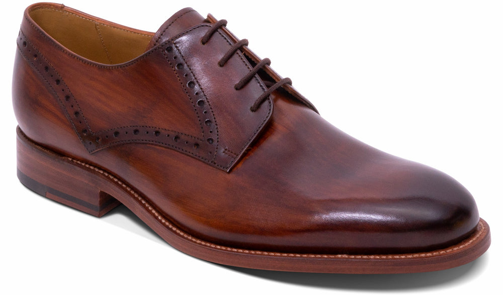 Mens Trent - Hand Brushed Brown | Barker Shoes