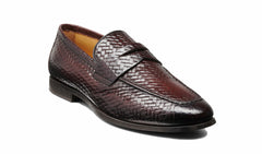 Mens Capri - Brown Weave Brown Stain | Barker Shoes