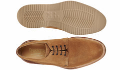 Mens Stratton - Coffee Suede Calf | Barker Shoes