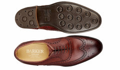Mens Malton 2 - Cherry Grain | Barker Shoes