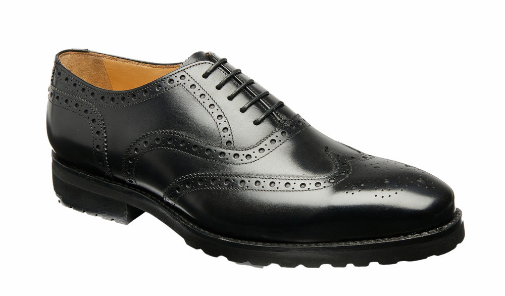 Mens Marston - Black Calf | Barker Shoes