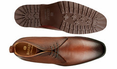 Mens Melksham - Cherry Grain | Barker Shoes