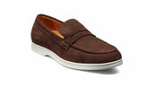 Mens Santiago - Coffee Suede White Sole | Barker Shoes