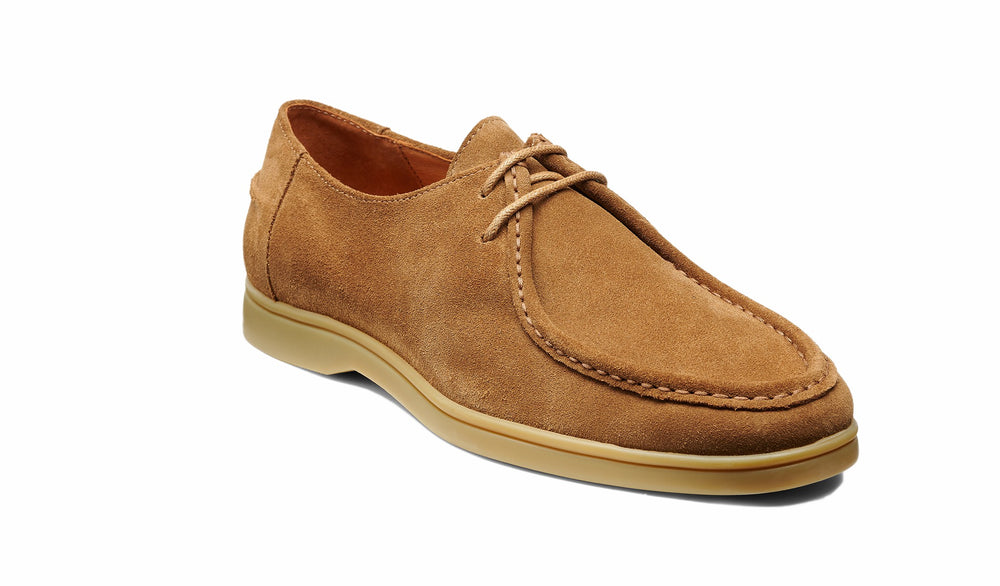 Mens Vigo - Tan Suede Caramel Sole | Barker Shoes
