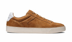 Mens Skylar - Copper Suede White Tab | Barker Shoes