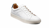 Mens Skylar - White Black | Barker Shoes