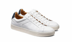 Mens Skylar - White Black | Barker Shoes