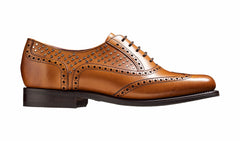 Womens Freya - Cedar Calf / Studs - Brogue Shoe Womens | Barker Shoes