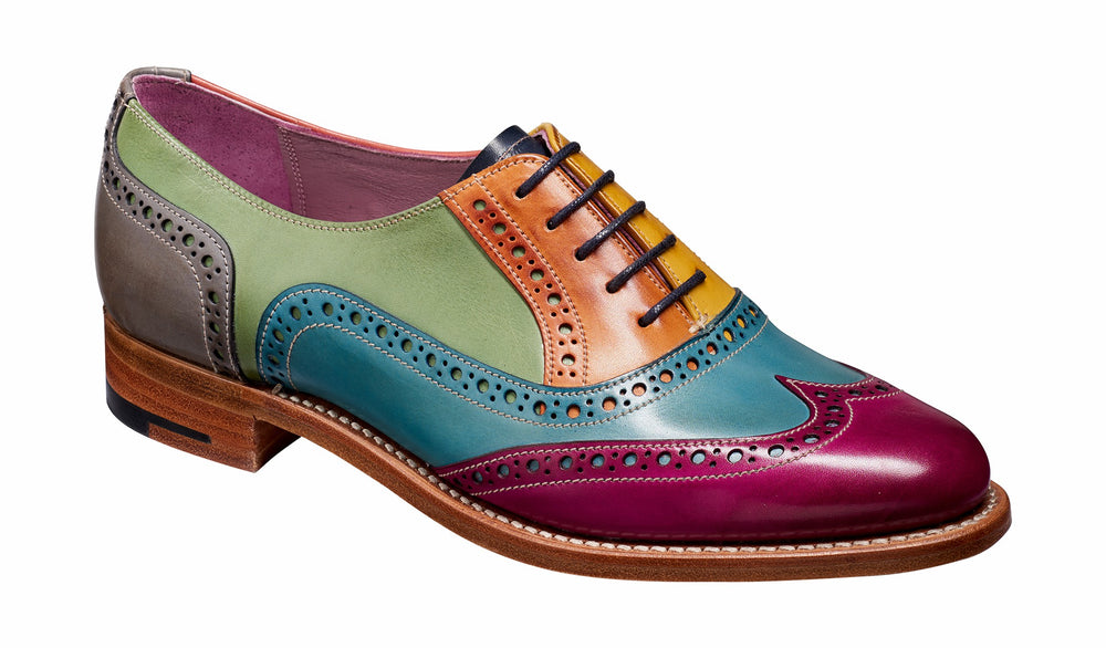 Womens Fearne - Multi Coloured Women Brogue Shoe | Barker Shoes