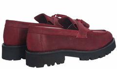 Womens Tia - Burg Suede | Barker Shoes