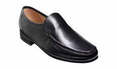 Mens Javron - Black Calf Loafer | Barker Shoes