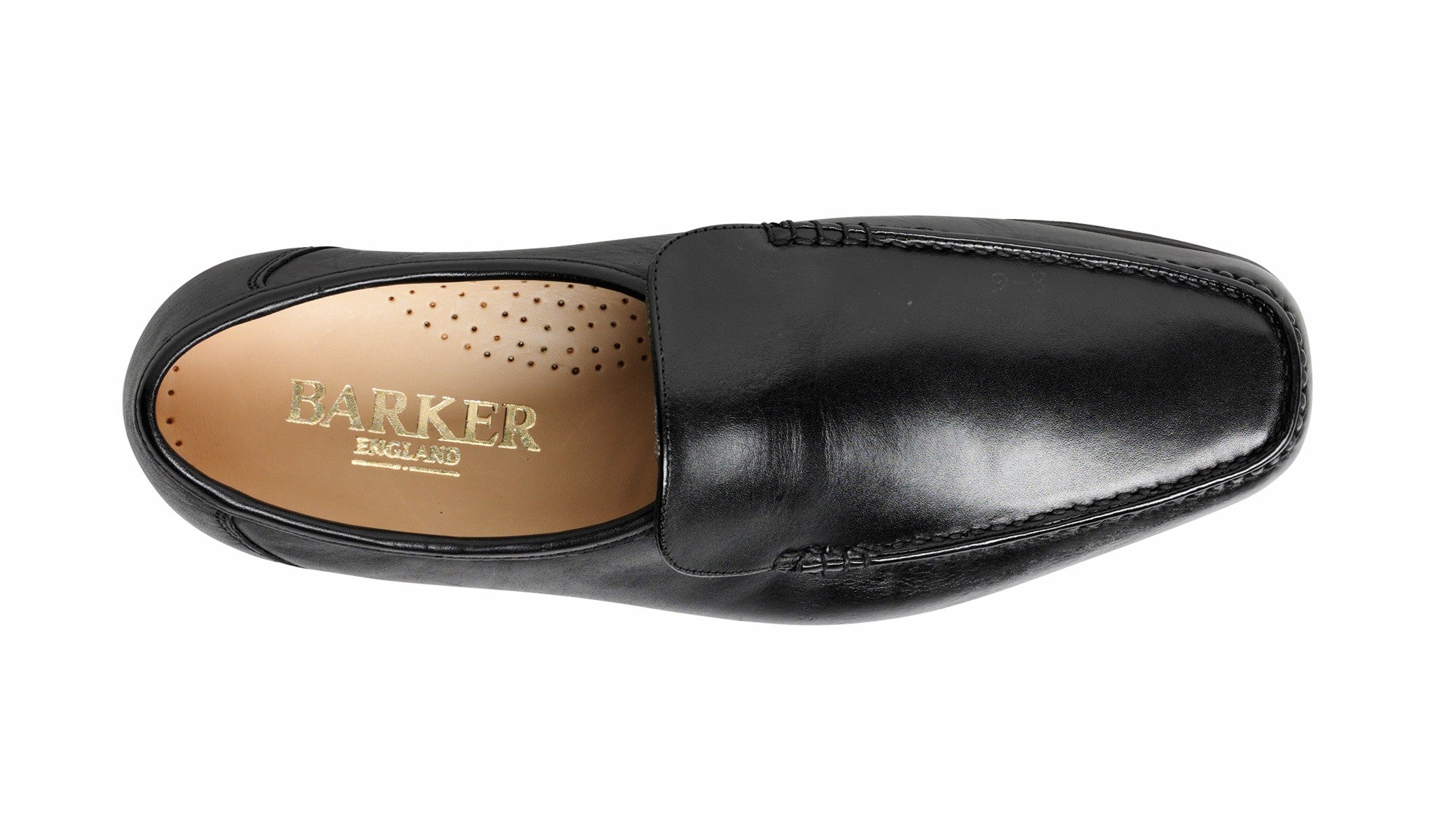Mens Javron - Black Calf Loafer | Barker Shoes