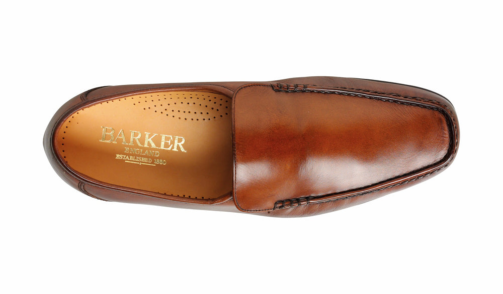 Mens Javron - Brown Burnished Calf | Barker Shoes