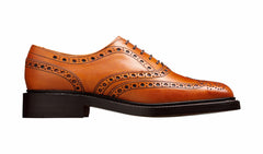 Mens Westfield - Cedar Burnished Calf Brogue | Barker Shoes