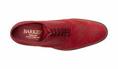 Mens Brando 2 - Red Waxy Calf | Barker Shoes