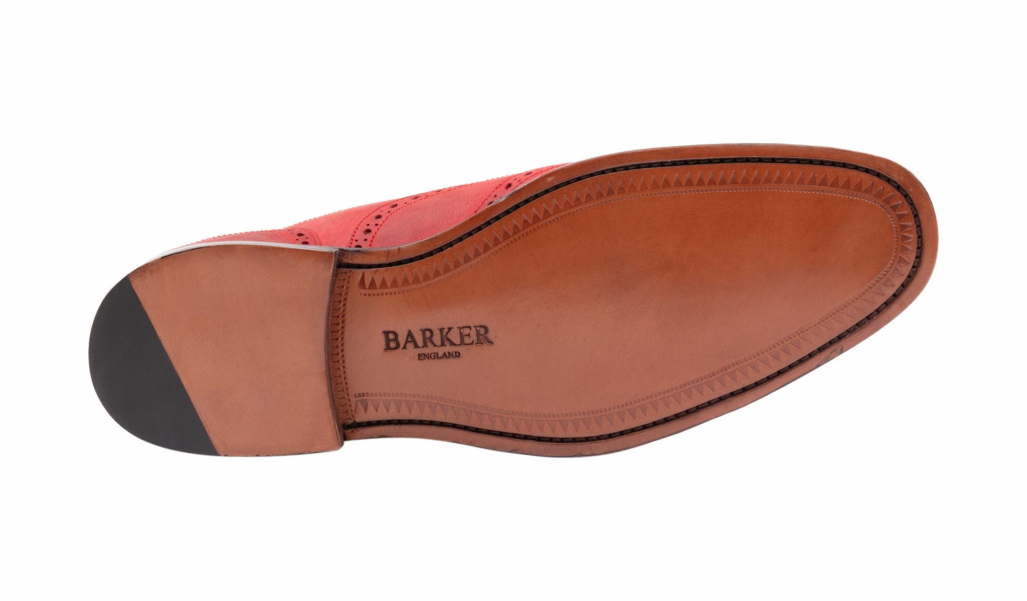 Mens Brando 2 - Red Waxy Calf | Barker Shoes