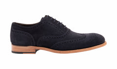 Mens Brando 2 - Navy Suede | Barker Shoes