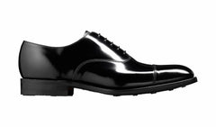 Mens Cheltenham - Black Hi-Shine - Oxford Shoe Mens | Barker Shoes