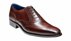 Mens Johnny - Dark Brown Calf Oxford | Barker Shoes