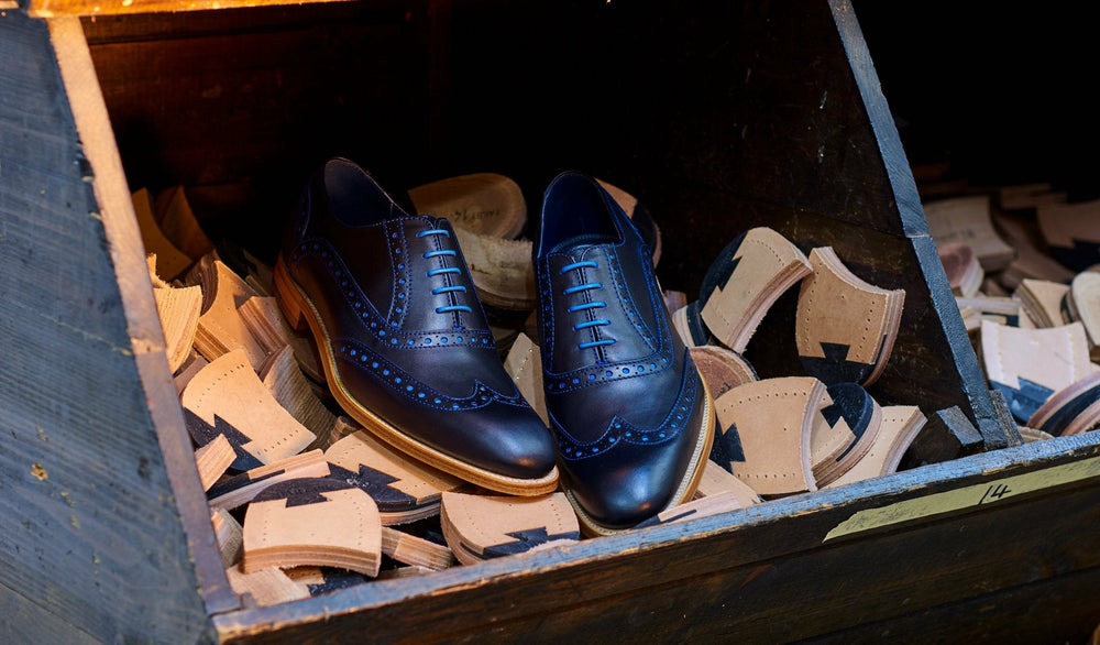 Mens Grant - Cedar Calf Mens Brogue Shoe | Barker Shoes