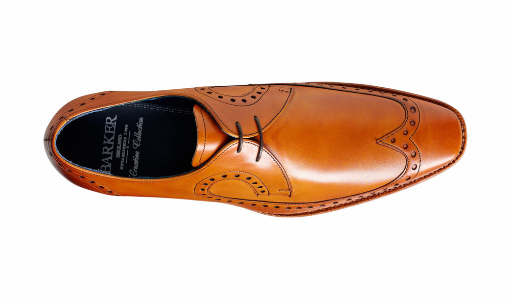 Mens Woody - Cedar Calf Derby | Barker Shoes