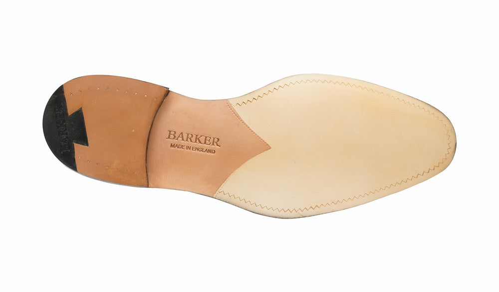 Mens Rutherford - Black Hi-Shine Derby | Barker Shoes