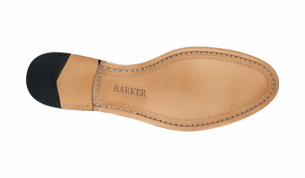 Mens Newington - Burgundy Hi-Shine | Barker Shoes