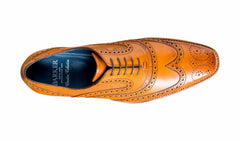 Mens McClean - Cedar Calf / Paisley Laser | Barker Shoes