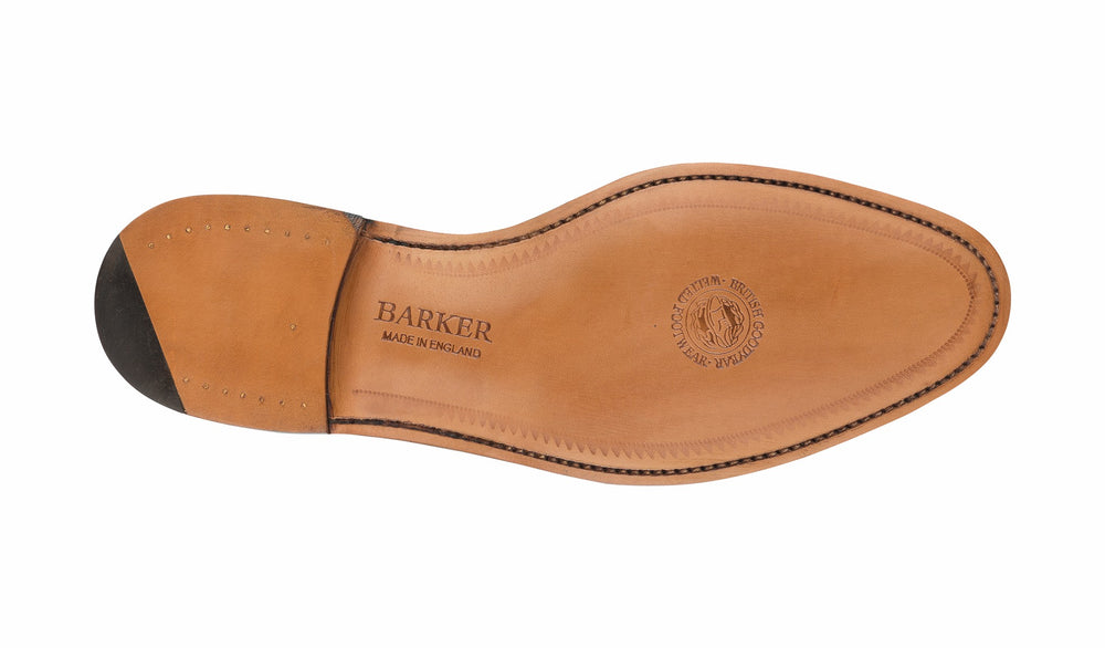 Mens Tunstall - Black Calf Monk Strap | Barker Shoes