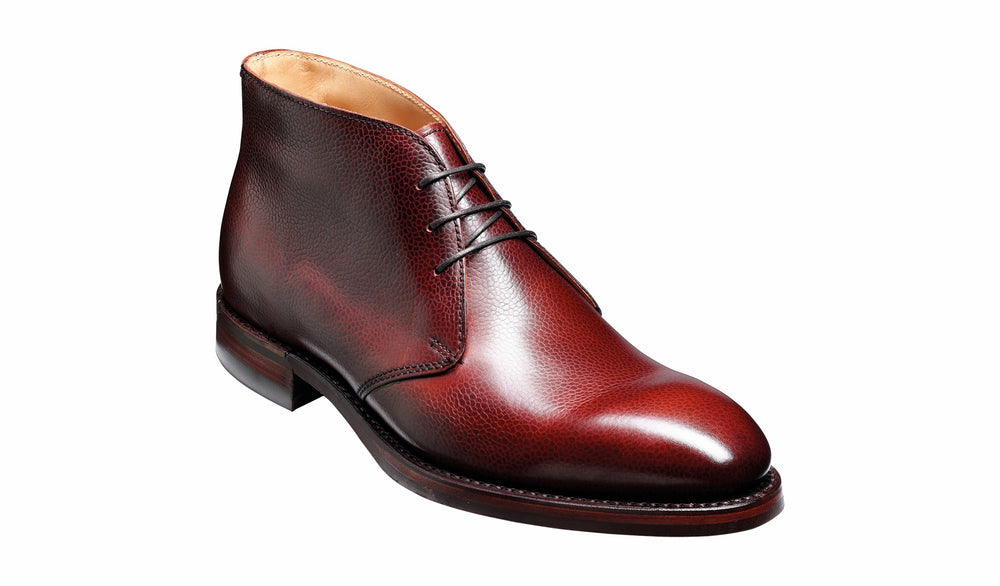 Mens Orkney - Cherry Grain Chukka Boot | Barker Shoes