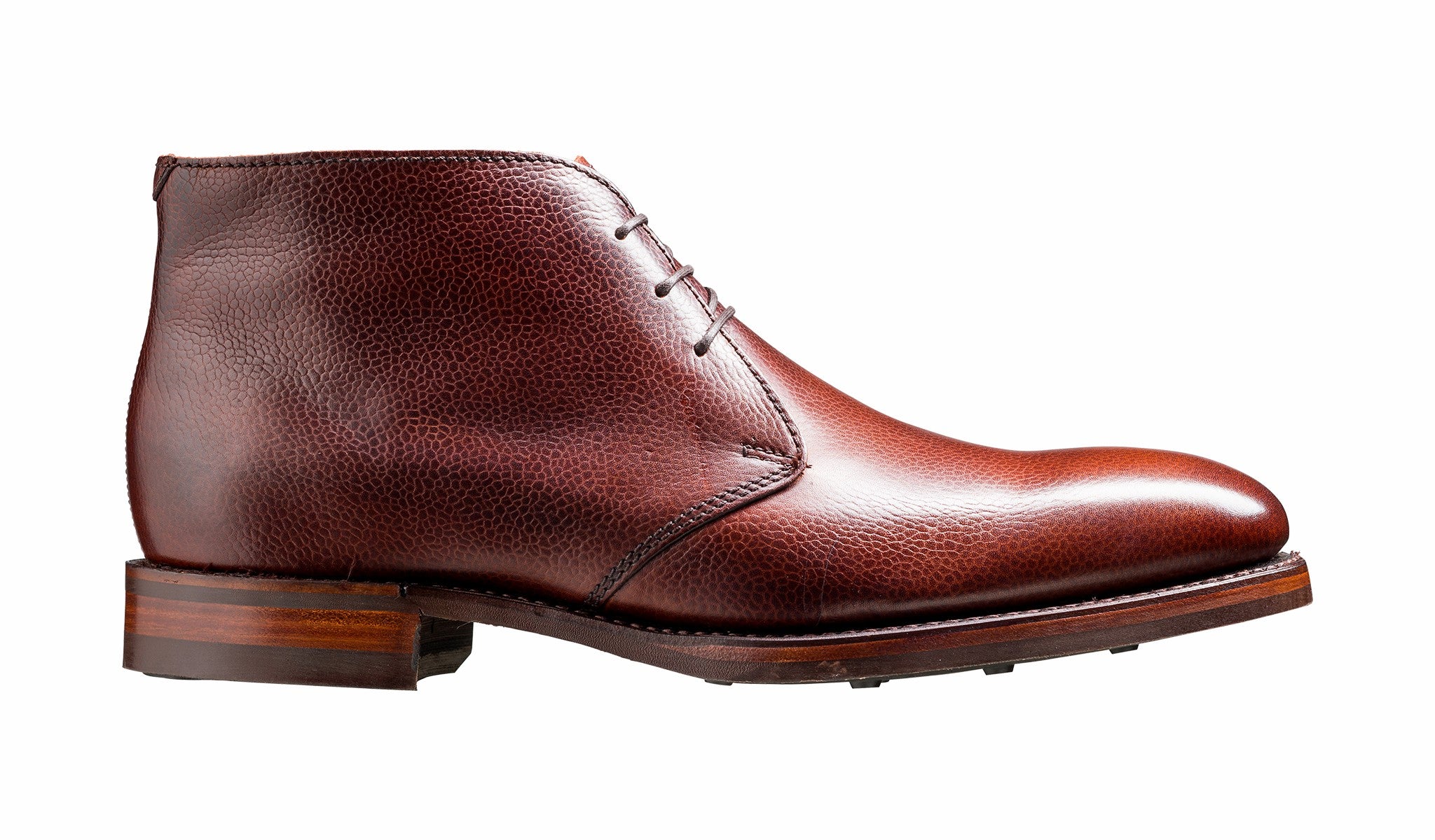 Mens Orkney - Cherry Grain Chukka Boot | Barker Shoes